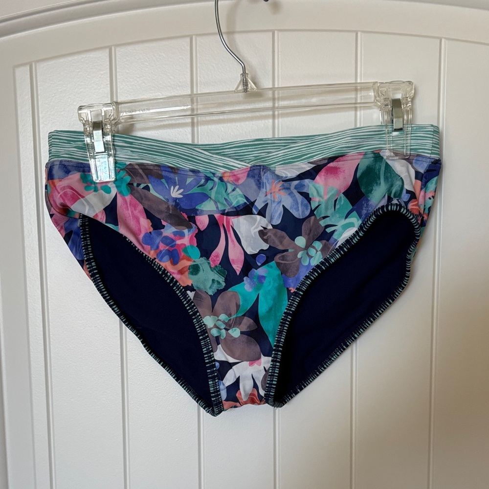 Athleta Girl Multicolor Floral Bikini Bottoms